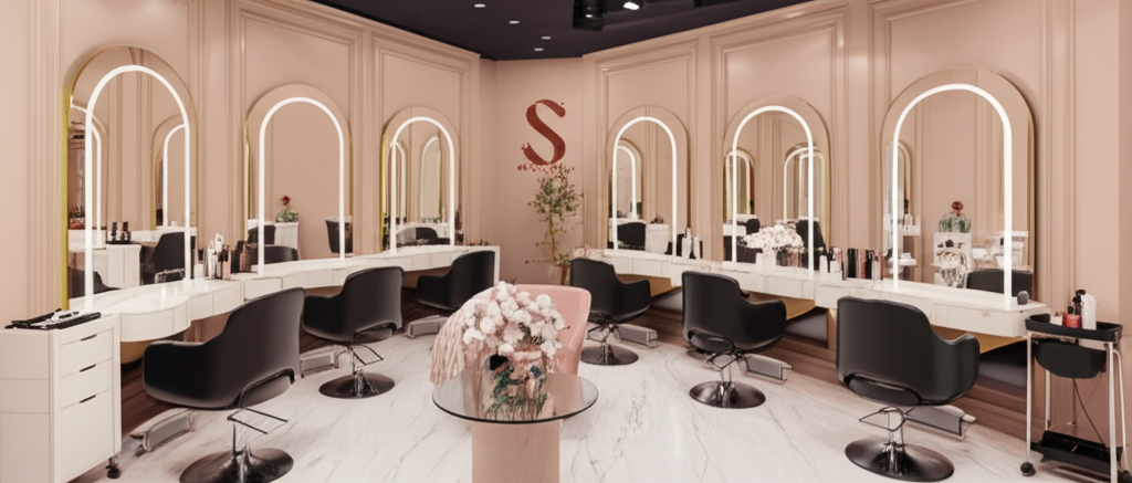Krina Beauty Care Salon Interior